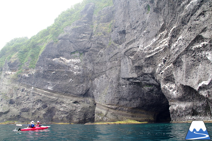 真夏の北海道・小樽塩谷 シーカヤックで目指せ『青の洞窟』！